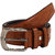 Comfort Zone Tan Textured Men's Belt
