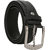 Comfort Zone Black Plain Men's Belt