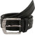 Comfort Zone Black Plain Men's Belt