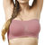 Dealseven fashion  Light Purple  Orange  Color Free Size  None Padded Tube Combo Bra(Fit Bust Size Between 30 to 36(A  B))