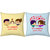 Little India Romantic Design Printed Cushions Pair 226