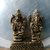 Pure brass Ganesh Laxmi stachu antique Murti
