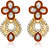 Spargz Beautiful Red AD Stone Earring For Women AIER 609