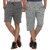 Vimal-Jonney Cotton Blended Printed  Shorts And Capri For Men (Pack Of 2)
