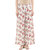 Mainsa Georgette Palazzo with Small Floral on White