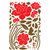 Walltola Red Flower Wall Sticker