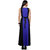 VM Women Blue  Black Maxi Dress