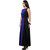 VM Women Blue  Black Maxi Dress