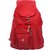 Varsha fashion Red PU Casual Backpacks