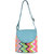 Kleio casual crossed pattern sling Bag (Blue) BnB302LY-Bu