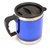 Tuelip Stainless Steel Insulated Coffee Tea Water Mug with Sipper Lid 400 ml (Blue)