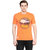 Ziera Orange Round T-Shirt For Men
