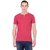 American-Elm Mens Red Cotton Printed T-Shirt