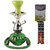 12 inch Green Hookah With Charcoal Pack and Flavour By Sn Budget Store