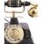 Homecraftworld Black Brass square Retro Maharaja Telephone