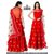 Buy Banglori Taffeta Silk Net Red Long Gown