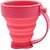 Folding Collapsible Magic Cup - Mug Glass For Travel, Outdoors, Hiking