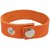 Sakhi Styles men's handmade genuine leather bracelet adjustable size with metal stud closer.