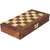 Desi Karigar Wooden Handmade Standard Classic Chess Board Game Small Chess Pieces Foldable Size 6 Inches (Non-Magnetic)