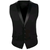 BREGEO FASHION black tuxedo collar waistcoat