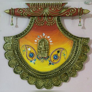                       Wall hanging of lord Ganesha                                              