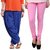 Stylobby Blue Patiala Salwar Baby Pink Legging Pack Of 2