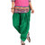 Stylobby Green Patiala Salwar Blue Legging Pack Of 2
