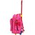 Butterfly Waterproof Dora the Explorer Pink 15 inch School Trolley Backpack