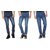 Pack of 3 - Vrgin Slim Fit Streachable Blue Jeans