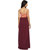 Aztec Wine Coloured Casual Gown