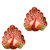 Jazz Jewellery Multicolour Real Meenakari Work Copper Studs Earrings For Women