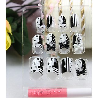 Wallpaper Buy 100 Pc Fake Nails Nail Glue Nail Art False French Acrylic Artificial Decoration Online Get 42 Off For Android