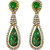 Vook Fashionable Green Colour Earring
