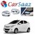 Carsaaz Side Mirror Cover Chrome For Hyundai Eon (LX)