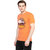 Ziera Orange Round T-Shirt For Men