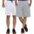Vimal-Jonney Cotton Blended Multicolor Shorts For Men (Pack Of 2)