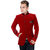 Shaurya-F Angrakha Style Original Red Soft Velvet Blazer with Free Broach
