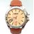 Lotto Analog Brown Leather Watch
