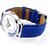 Lotto  Leather Analog  Digital Mens Watch(BLUE)