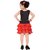 Aarika Girls Self Design Birthday Special Top And Skirt Dress Set