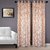 Velvet Embossed Curtain High Quality (Door)