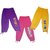Girls Attraction Smooth Cotton Track pant (Set of -3)