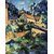 The Museum Outlet - Road curve in Montgeroult by Cezanne - Poster Print Online Buy (24 X 32 Inch)