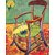 The Museum Outlet - Paul Gauguin's chair by Van Gogh - Poster Print Online Buy (24 X 32 Inch)