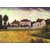 The Museum Outlet - Ville d'Avray, The white houses by Seurat - Poster Print Online Buy (24 X 32 Inch)
