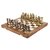 Unique Handmade Royal International Brass Chess with Wooden Book Style Box and Storage Delux Chess Set of India