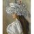 The Museum Outlet - Young Woman in White Head, 1892 - Poster Print Online Buy (30 X 40 Inch)