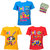 Kids Printed Cotton Tshirts Combo -Pack Of 3