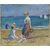 The Museum Outlet - Figures on the Beach, 1890s - Poster Print Online Buy (30 X 40 Inch)