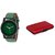 Danzen wrist watch for mens with  Red card case -cdz-418